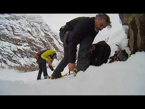 CASCATE di GHIACCIO. Valnontey Cogne: cascata Patri