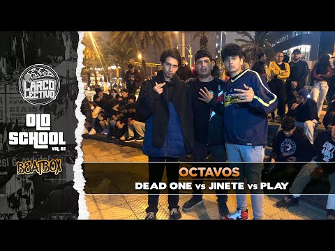 🧢 DEAD ONE vs JINETE vs PLAY - OCTAVOS | LARCOLECTIVO: OLD SCHOOL - VOL.02 #BEATBOX #FREESTYLE