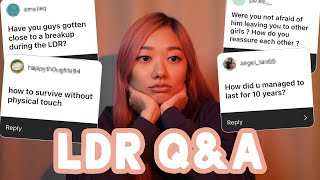 Q&A - Long Distance Relationship (No physical touch + arguments + insecurities)