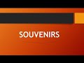 What is Souvenir? Souvenir Meaning l Souvenir Pronunciation