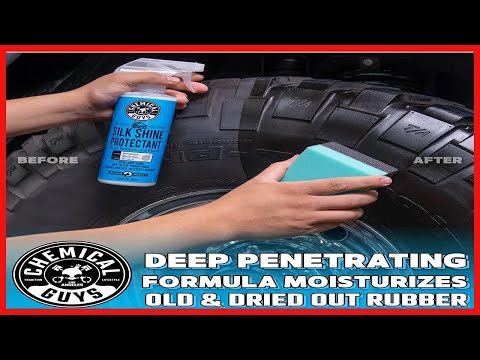 Chemical Guys TVD_109_16 Silk Shine Spray-able Dry-To-The-Touch Dressing and Protectant for Tires