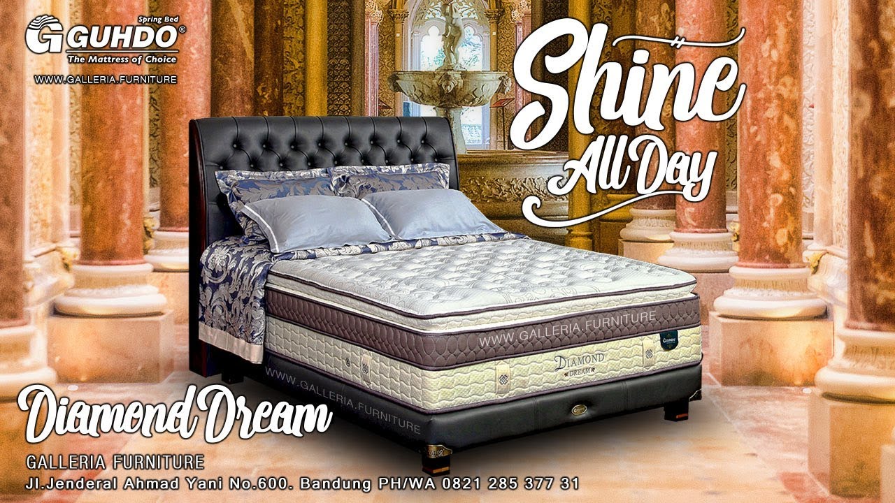 Review Spring Bed Guhdo Diamond Dream 2019 | Galleria Furniture Bandung