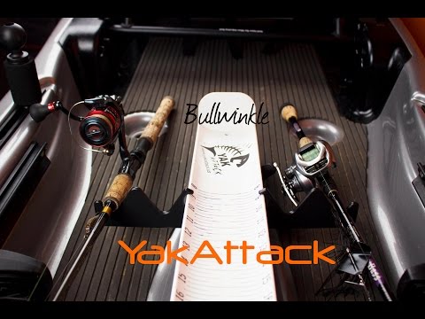 YakAttack Track Mounted Bullwinkle, Rod Stager/Hawg Trough® Mount