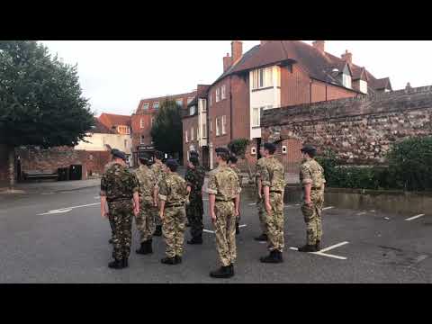 RAF Air Cadets Drill