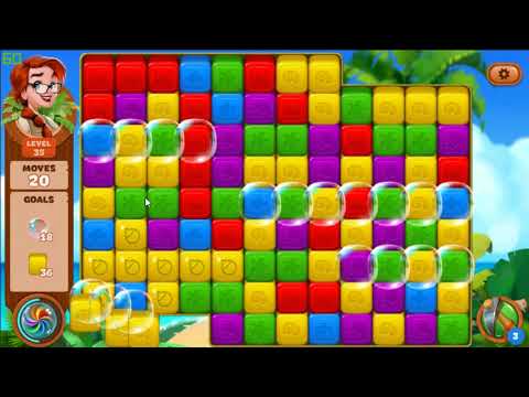 Lost Island Blast Adventure level 35