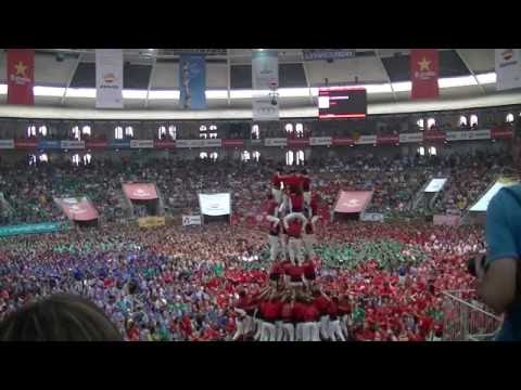 Castellers de Barcelona: 4d9f Concurs de Tarragona 02/10/2016