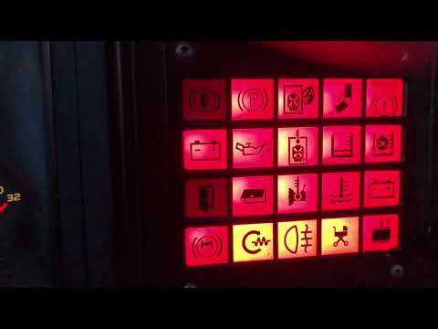 Volvo B10M Startup Dashboard