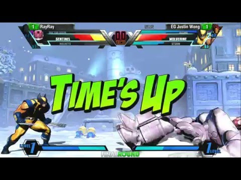 UMVC3 Tournament: Final Round 19 - LOD StaticAlpha vs PzPoy / RayRay vs EG Justin Wong - Top 8