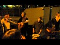 Scott Matthews, Acoustic 'Up on the Hill' ,outside Bristol Thekla, 24 Sept 2011