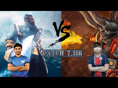 Dota 2 Patch 7.31b|| Attacker's Lvl30 Grand-master Tier Kunkka|| Lane Against PSG.LGD.NothingToSay