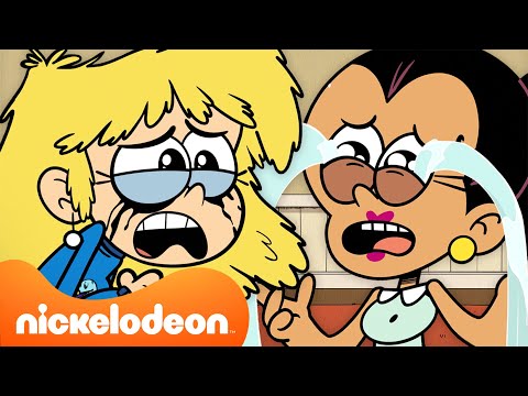 Capa de Loud House | A Família Loud Não Para de Chorar! 😭 com Os Casagrandes | Nickelodeon em Português