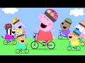 ‍ ️ Peppa Pig S Cycling Race With Friends