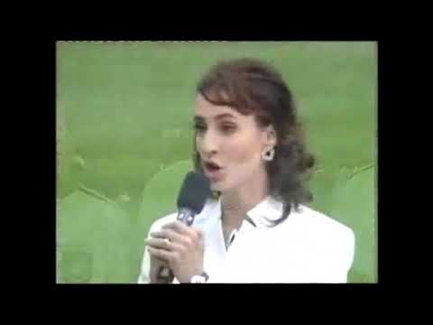 England, Germany and Czech Republic National Anthem in the Euro 96 Final