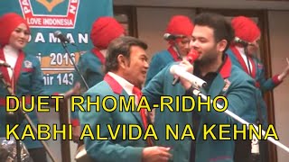 Download lagu RIDHO RHOMA DUET RHOMA IRAMA, LAGU KABHI AVIDA NA KEHNA mp3