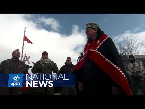 Longest Canadian rail disruption happening in Tyendinaga Mohawk Territory | APTN News