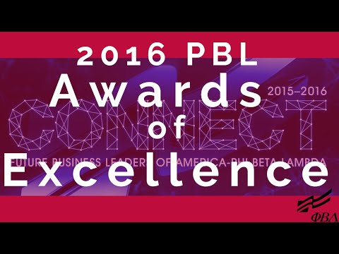 2016 PBL NLC - Awards of Excellence Ceremony