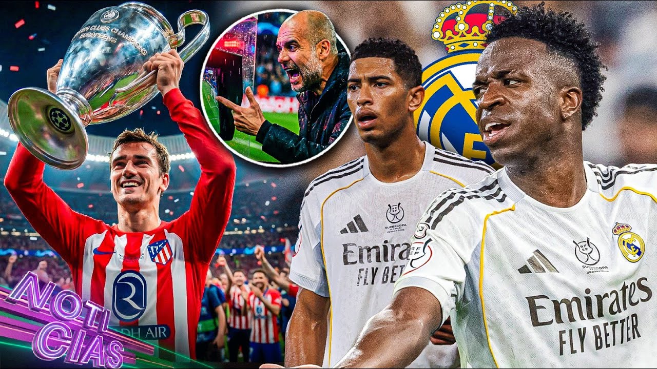 "Niños malcriados", palo al Madrid |  Griezmann: Atleti va x todo | Guardiola explota vs VAR