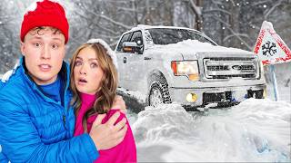 We Were Stranded overnight in a blizzard