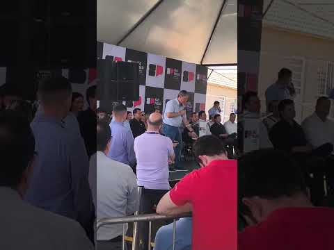 Governador Tarcísio de Freitas , faz lindo discurso em Matão !