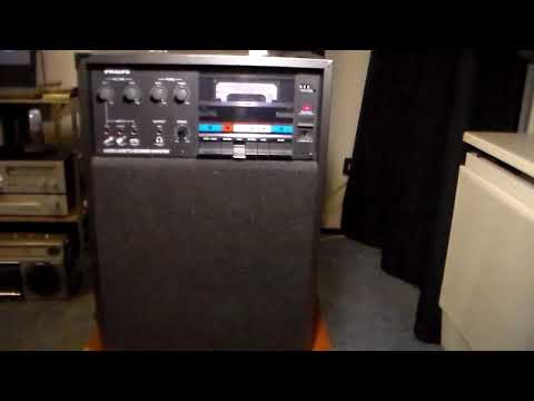 Philips D6550 cassette recorder amplifier