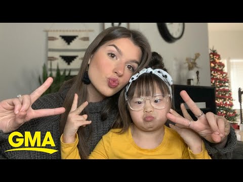 Big sister-little sister duo creates viral family style sessions | GMA