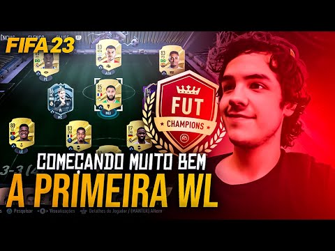 Joguei muito bem na Primeira WL no FIFA 23 Ultimate Team - Finais do FUT Champions