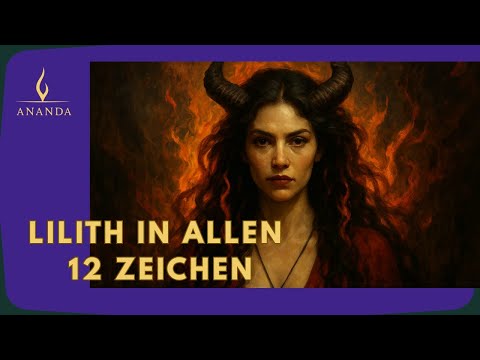 Lilith in den zwölf Zeichen – im männlichen UND weiblichen Horoskop 