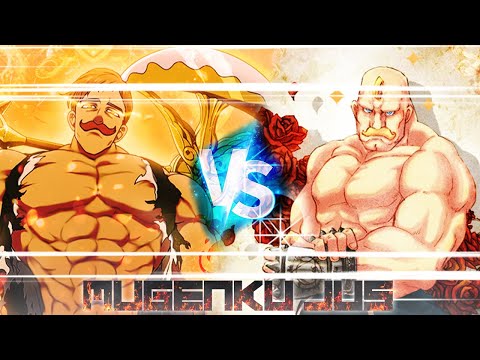 Escanor vs Alex Louis Armstrong [Seven Deadly Sins vs Full Metal Alchemist] ANIME MUGEN JUS