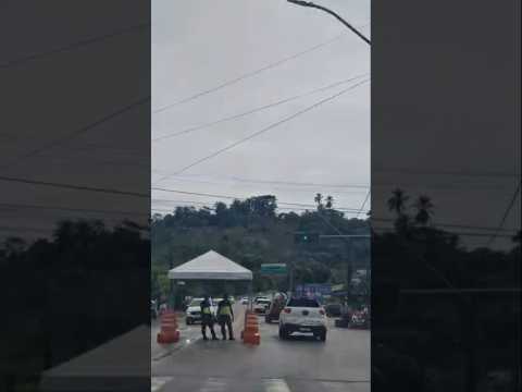 Passando pela cidade de Nazaré. Bahia