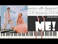 Taylor Swift - ME! - Piano Cover & Sheets Taylor Swift - ME! - Piano Cover & Sheets