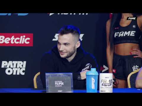 Konferencja FAME MMA 8 #famemma8   ( #ferrari vs #wiewiór  / #sobota vs #filipek