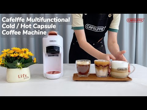 CAFELFFE 5In1 Automatic Capsule Coffee Machine With Coffee Volume Adjustment MK-606#coffee #homemade