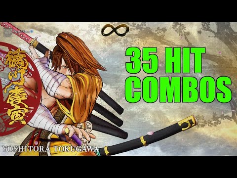 Samurai Shodown 35 HIT COMBOS without using ultimate or super. Yoshitora Tokugawa