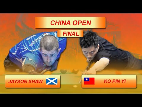 Jayson Shaw - Ko Pin Yi | Final | China Open 2018
