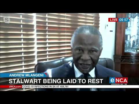 Mbeki pays tribute to Mlangeni