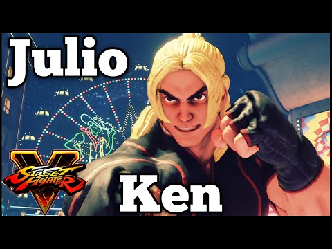 Julio (Ken) ✪ Street Fighter V ✪ PC - 1440p - 60fps!