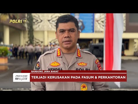 PRESISI UPDATE: PERKEMBANGAN AKSI UNJUK RASA DI WILAYAH HUKUM POLDA JAWA BARAT 31/08/2025 13.00