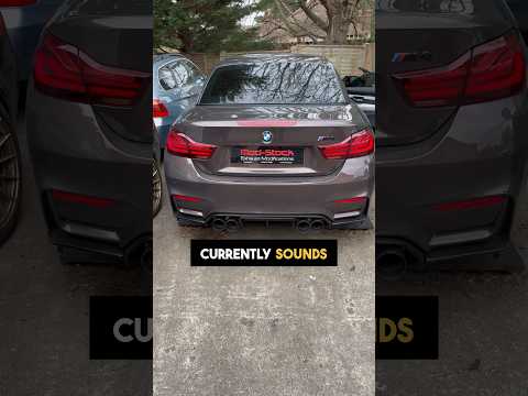BMW M4 Exhaust Modifications!! 👀 #bmw #m4 #exhaust