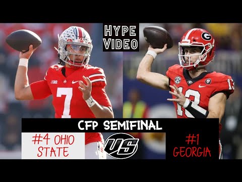 Georgia vs Ohio State 2022 CFP Semifinal Hype Video