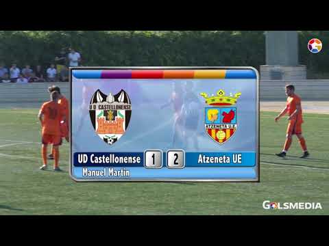 UD Castellonense 2 - 2 Atzeneta UE 2017/18.