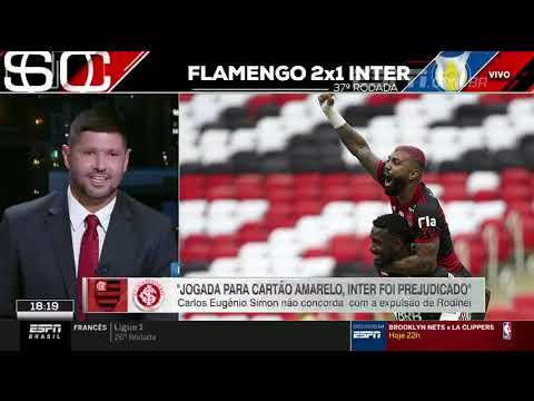 RODINEI FOI EXPULSO CORRETAMENTE EM FLAMENGO 2X1 INTERNACIONAL?; SIMON ANALISA