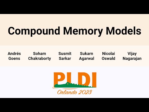 [PLDI'23] Compound Memory Models