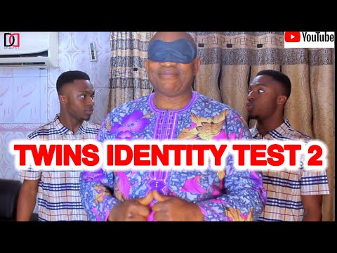 TWINS IDENTITY TEST WITH DAD