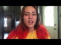 Cute Girl Sneezing Fit And Itches Nose