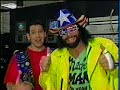 Macho Man Randy Savage And Todd Pettengill Host Mania 07 10 1993