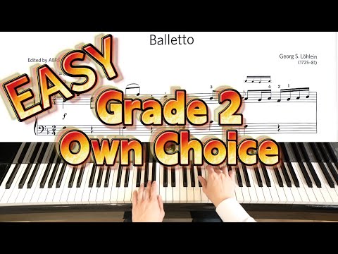 ABRSM Encore Book 1 Balletto - Löhlein (Own Choice)