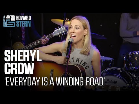 Sheryl Crow "Everyday Is a Winding Road" Live on the Howard Stern Show
