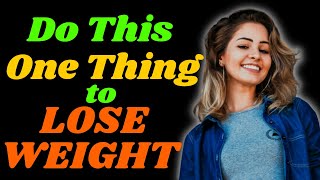 Weight Loss Facts - Control Hunger by Doing This One Thing