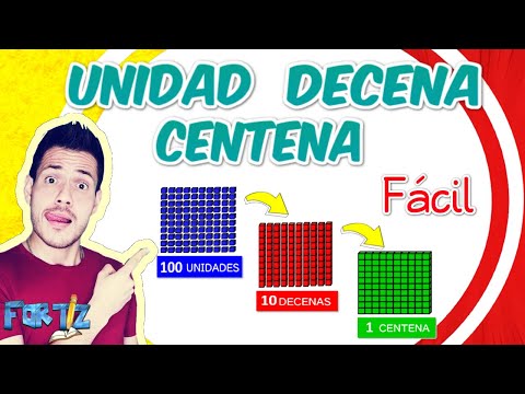¿Qué es la UNIDAD, la DECENA y la CENTENA? | Aprende fácil y rápido.