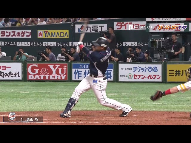 8/17 パ全試合のHR見せます!!